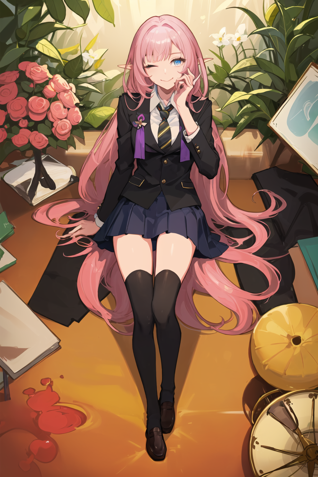 梨花开了,春天来了